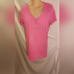 PINK Victoria Secret  Woman's LG Hot Pink Top.